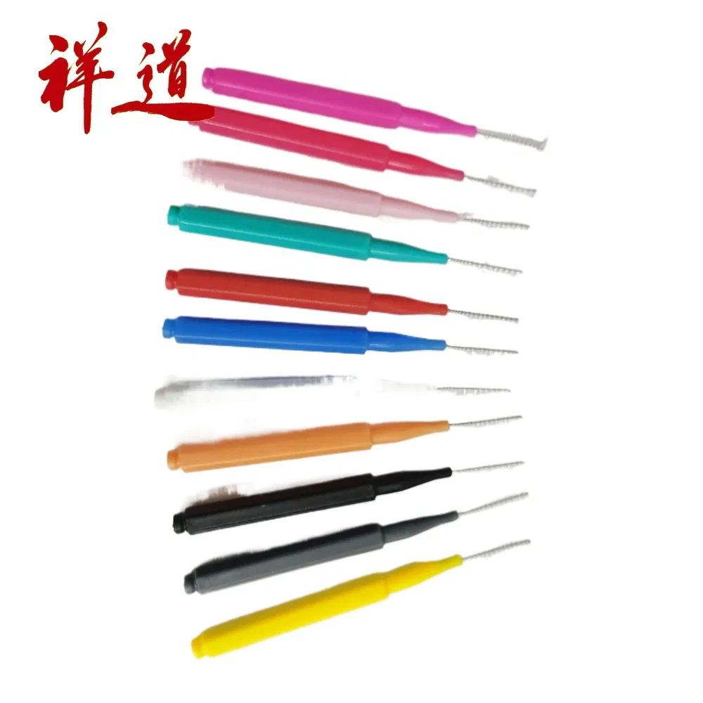 Clean Dead Corners Interdental Brush Lining Material 0.5mm Interdental Brush