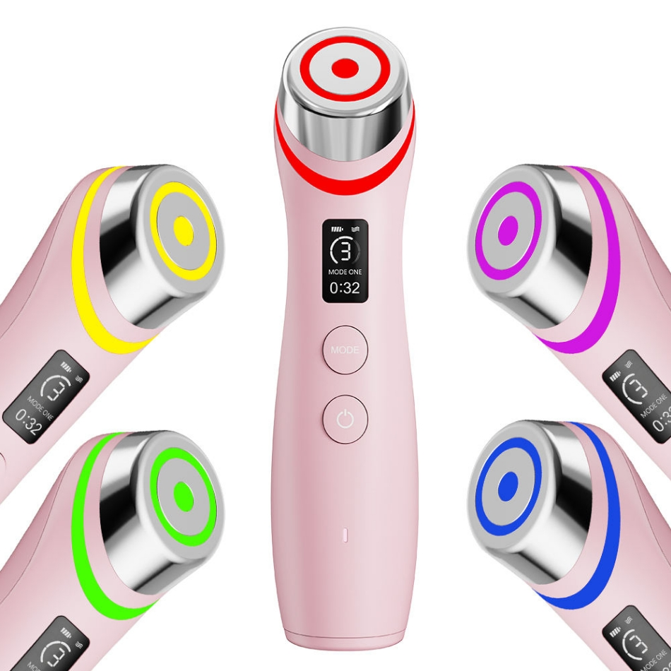 6 in 1 Anti Aging Skin Tighten Anti Wrinkle Beauty Electric Eye Massager Device