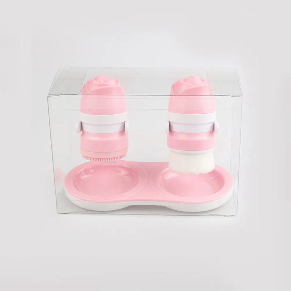 Face Car Cleaning Rose Plastic Handle Silicone Soft Fiber Skin Care Facial Cleansing Nail Art Brush