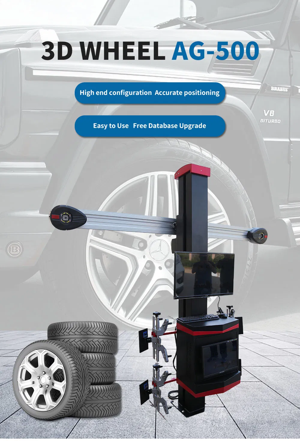 Wheel Alignment Machine Details