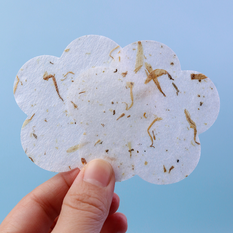 Multi-Use Essence Infused Dry Cotton Pads Customization Skincare Pads