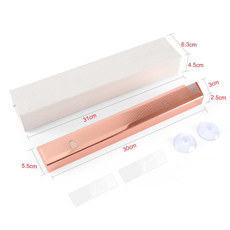 Rose Gold Hair Extension Holder and Hanger – Professional Hair Styling Tool