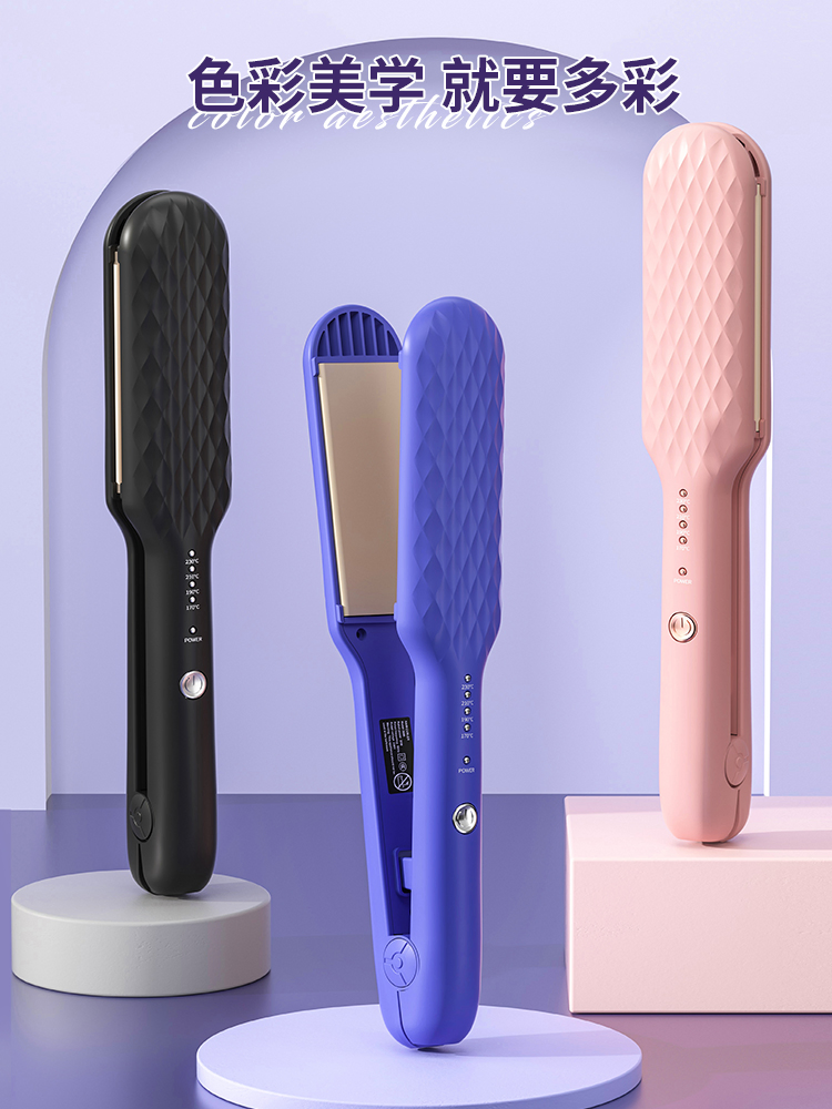 Professional Hair Styling Tool with Fast Heating and Titanium Straightening Technology