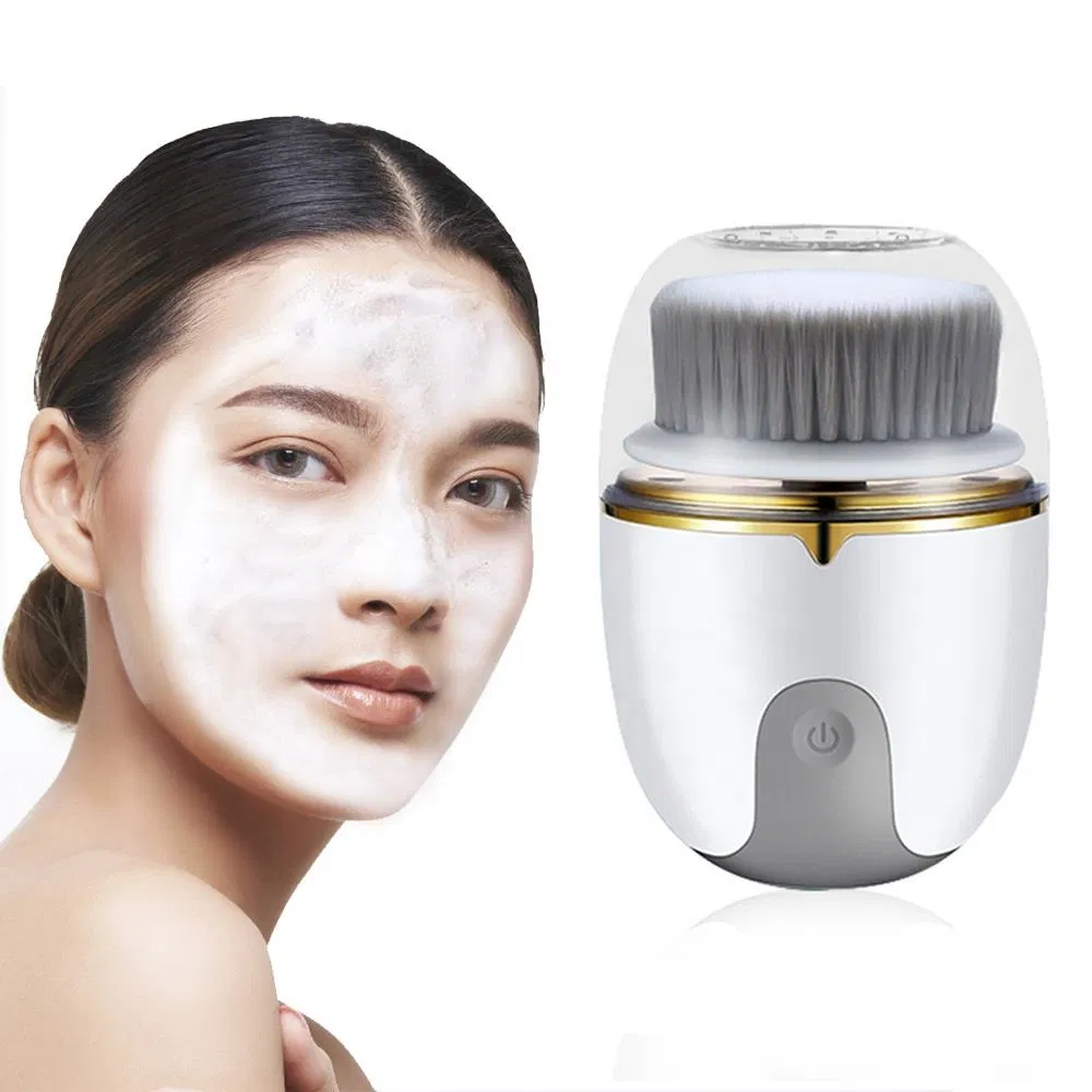 Hot Rechargeable Products Electric Silicone Facial Cleansing Brush Ultrasonic Skin Care Women Beauty Tools