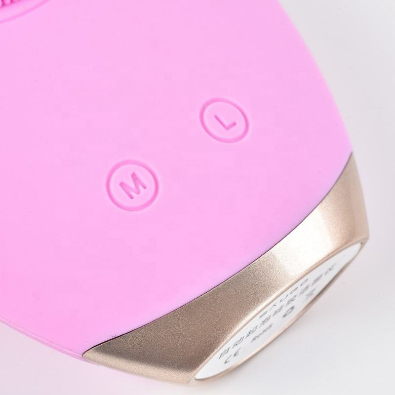 3 in 1 Mini Ultrasonic Electronic Waterproof Sonic Silicone Facial Cleansing Brush Auto Foam Beauty Tools