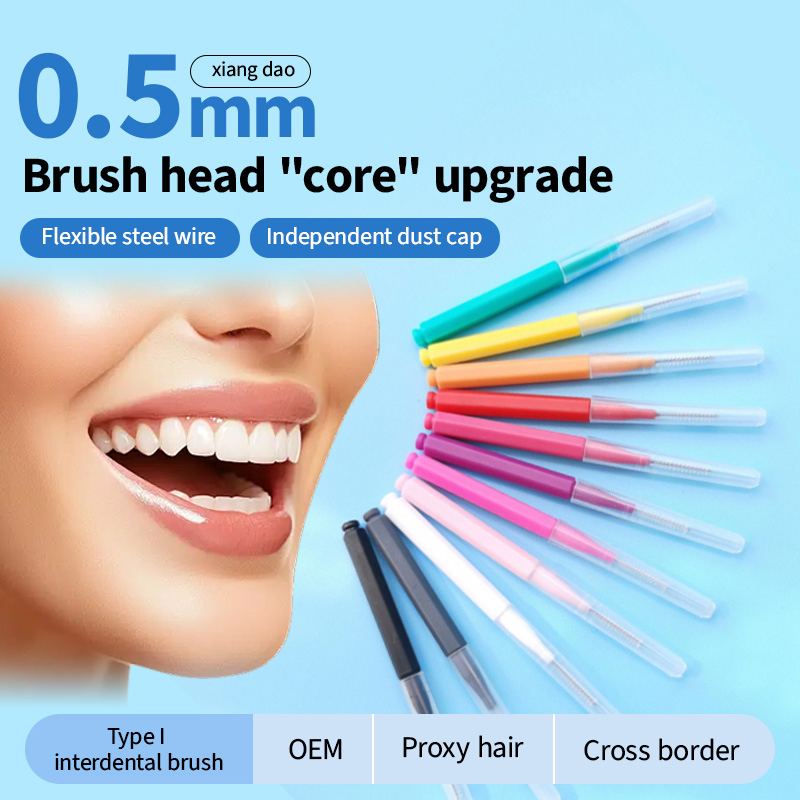 Travel Pack Interdental Brush Compact Hygienic Fast Shipping From China with CE Certificate
