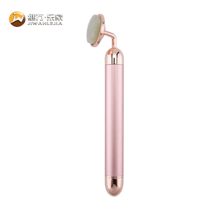 Jiwan Lejia Wholesale Custom Electric Eye Beauty Skin Care Jade Face Massage Roller Facial Roller Skincare Tools