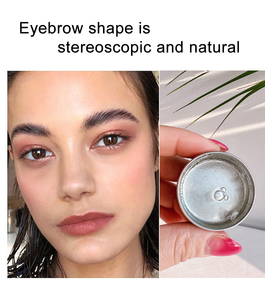 Wholesale OEM Private Label Nature Eyebrow Styling Gel Transparent Long Lasting Waterproof Eyebrow Shaping Soap