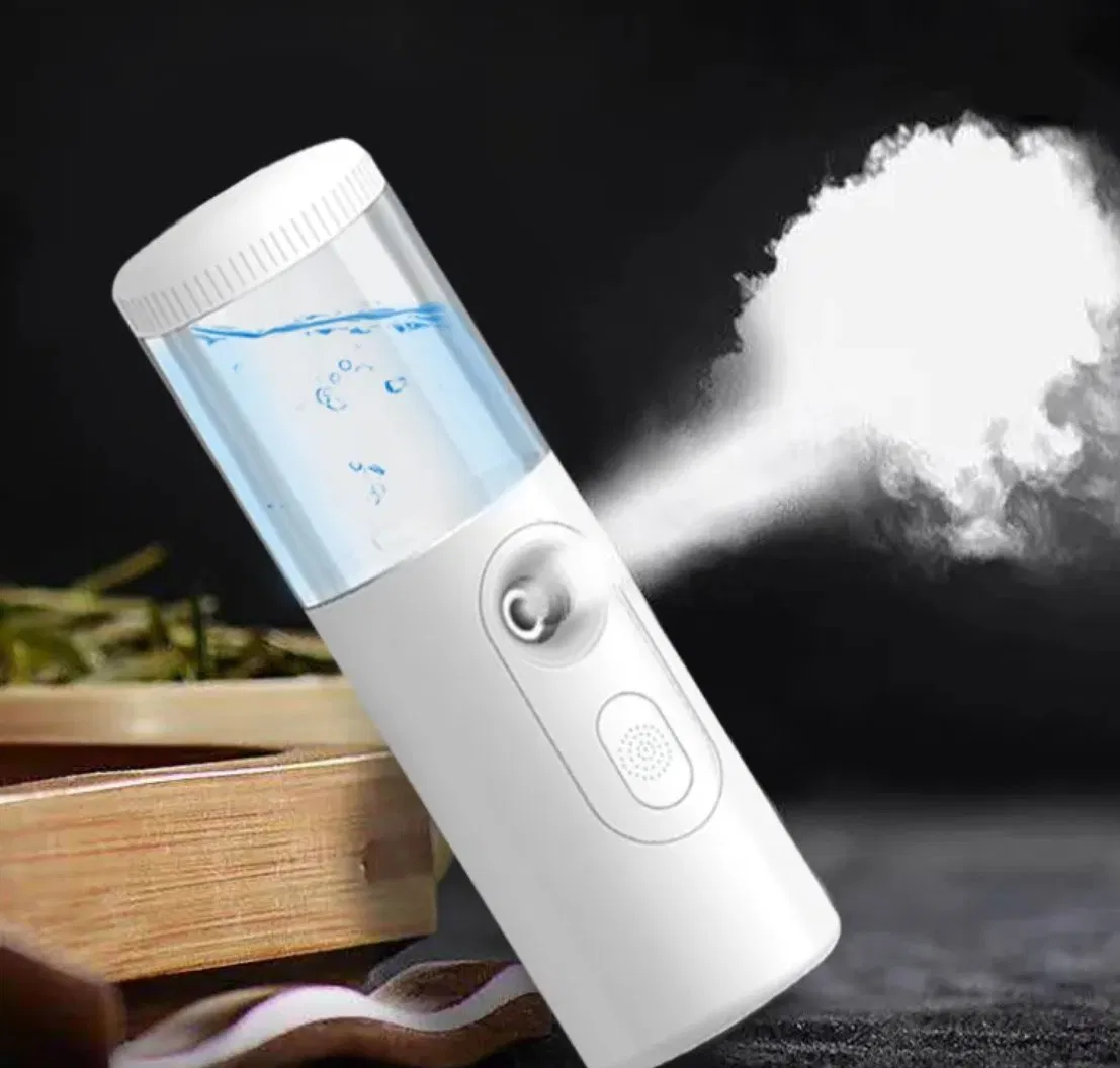 High Quality Home Steaming Replenishing Pocket Wireless Face Mini Portable Sprayer Water Steamer Mist Spray Skin Facial Nano