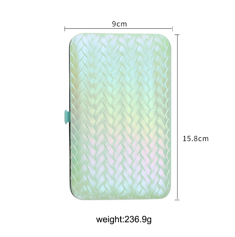 Customized Household 18 PCS Black Pink Stainless Steel Pedicure Kits Personal Care Grooming Cuticle Manicure Nail Clipper Set