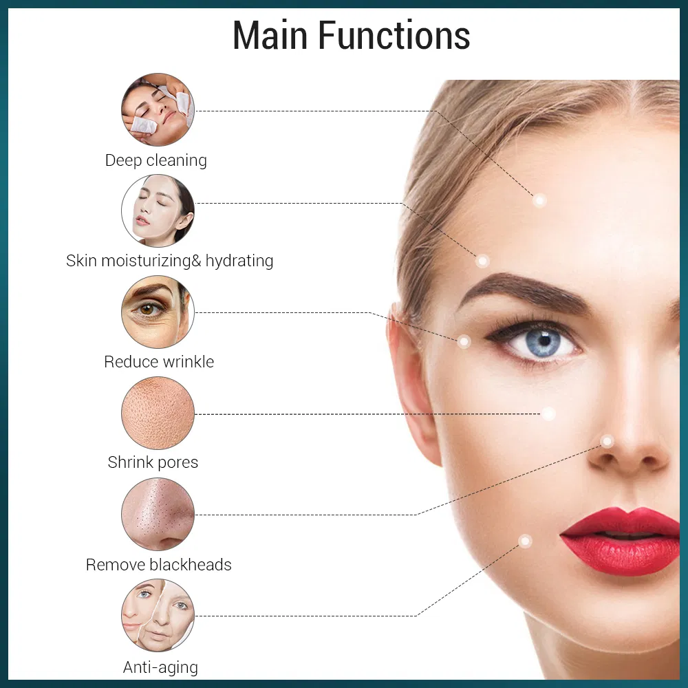 Wholesale Hot and Cold Nano Facial Steamer with Mag Lamp