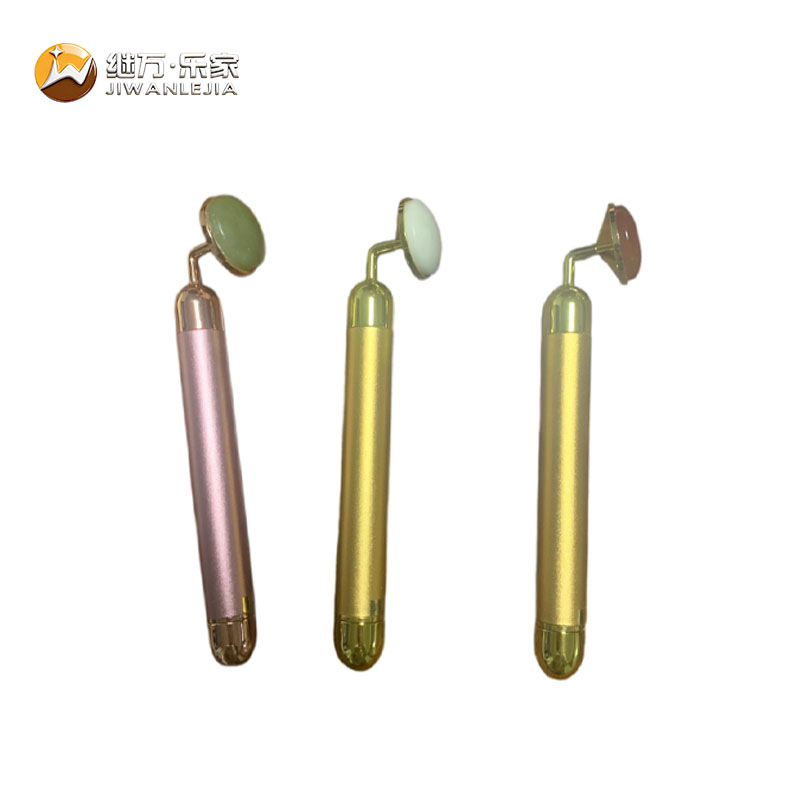 Jiwan Lejia Wholesale Custom Electric Eye Beauty Skin Care Jade Face Massage Roller Facial Roller Skincare Tools