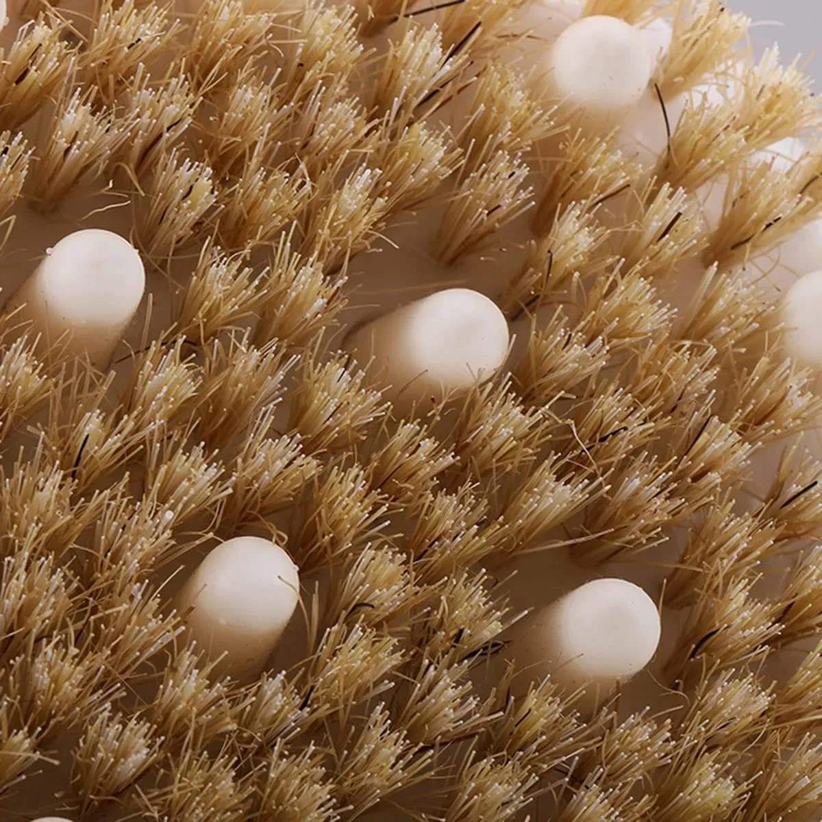 Solid Wood Frame Natural Hair Brush / Full Body SPA Treatment / Exfoliation and Softening / Skin Circulation Body Bath Brush