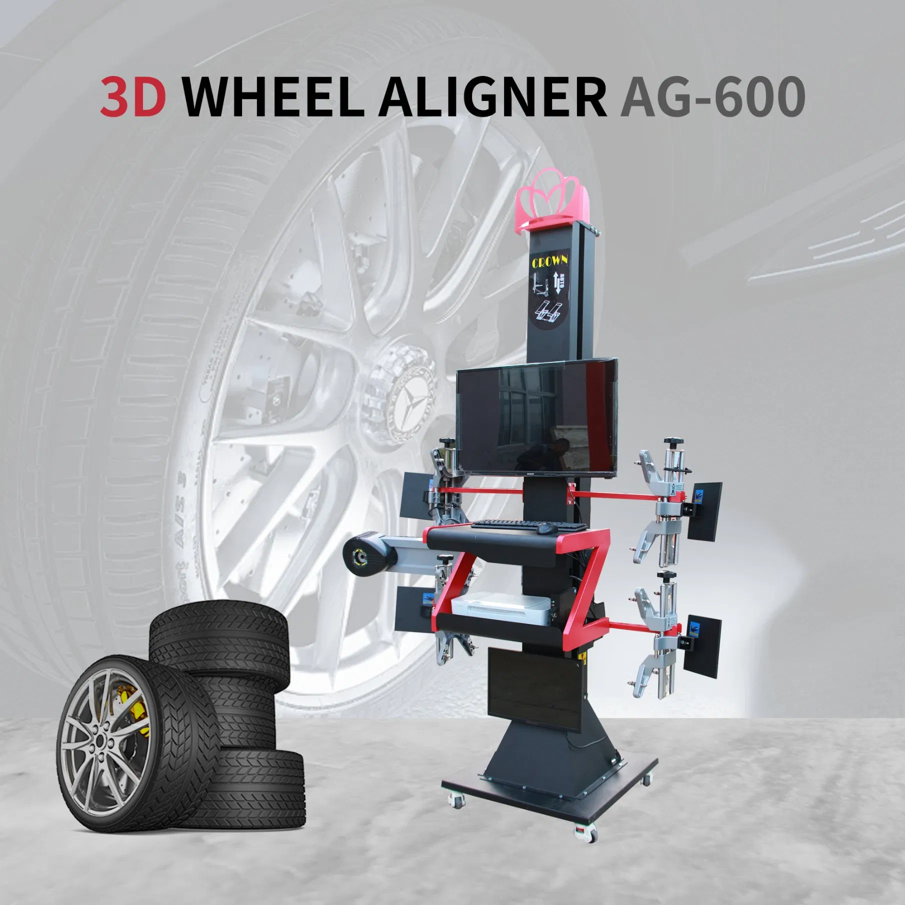 Correct The Tire Deviation Four-Wheel Aligner Car Service Equipment Tools for Car Repair Workshop High Quality