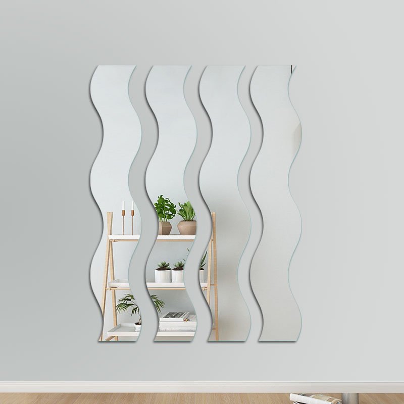 3mm Small Glass Mirrors in Various Shapes for Makeup Application