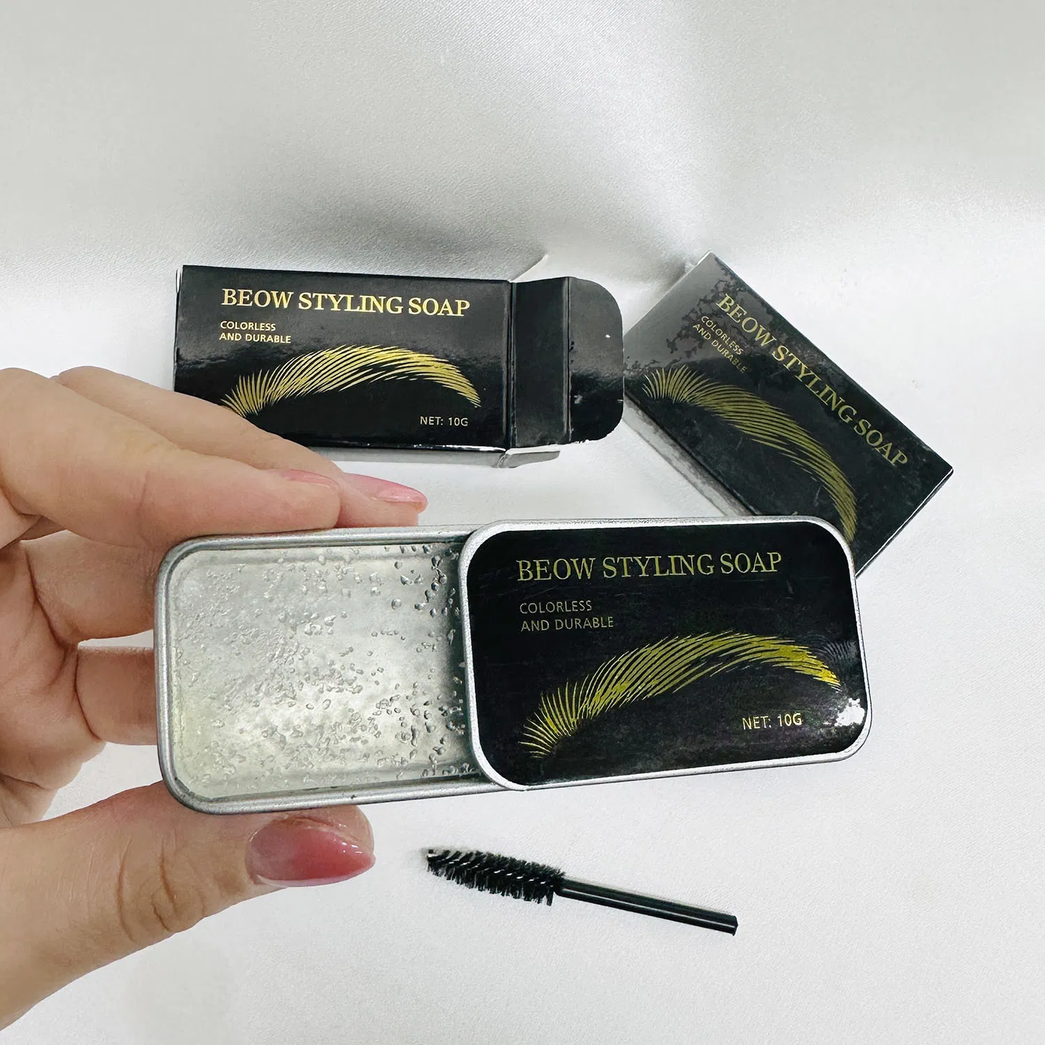 New Arrival Brow Gel No Logo Eyebrow Styling Gel Waterproof Clear Color Eyebrow Styling Soap