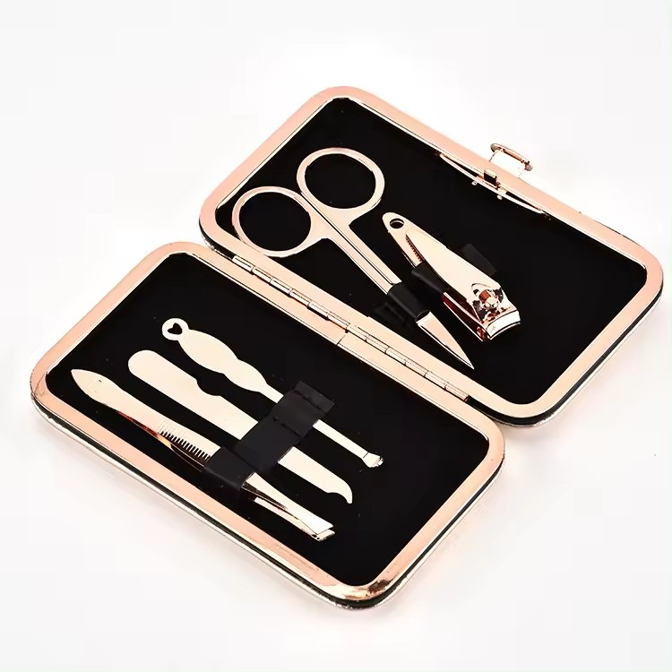 Pedicure Nails Tools Kit 5PCS Stainless Steel Nail Art Equipment Clipper Manicure Care Supplies Tool Set