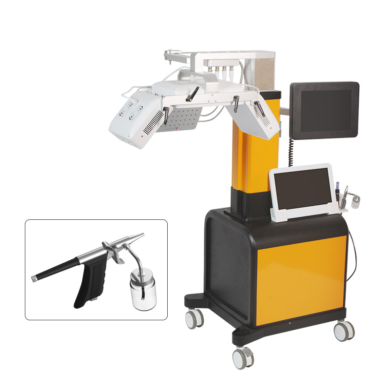 Hot Seller 6 in 1 Electric Hair Scalp Treatment Hair Scalp Massage Hair Regrowth Device for Beauty Salon SPA