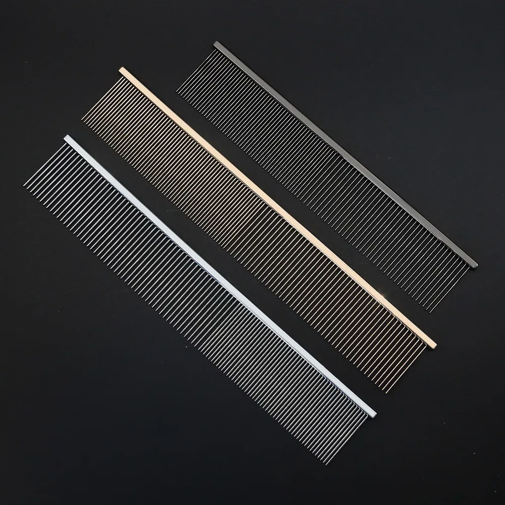 Steel Dog Grooming Tool for Easy Knotting Hair Removal