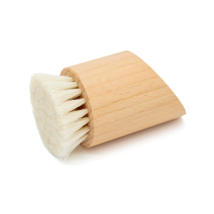 2021 New Mold Super Soft Bamboo Bath Brush Shampoo Hair Brush Cleaning Brush Flat Head Massage Point Face Cleaning