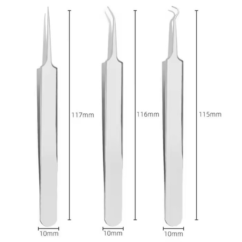 Stainless Steel Facial Beauty Tool Kit Blackhead Pimple Extractor Blackhead Removal Tools