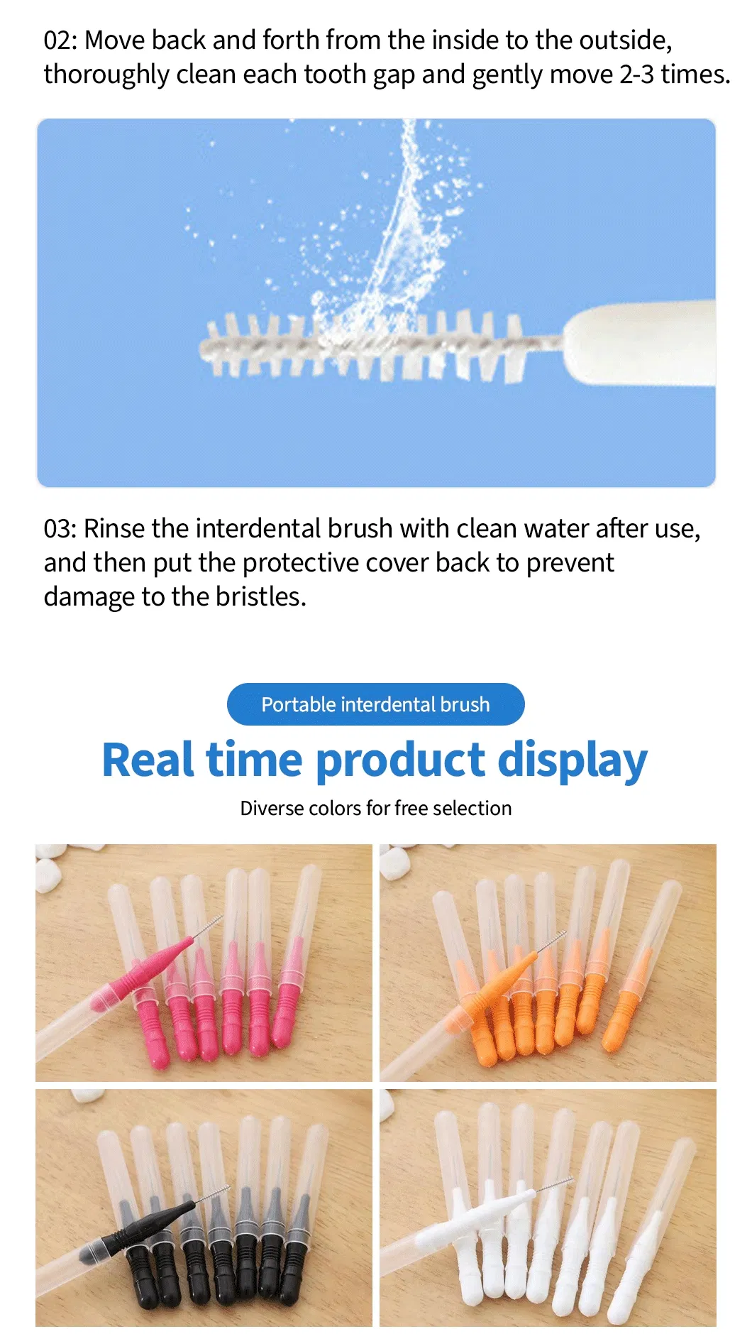 Pagoda Interdental Brush 10