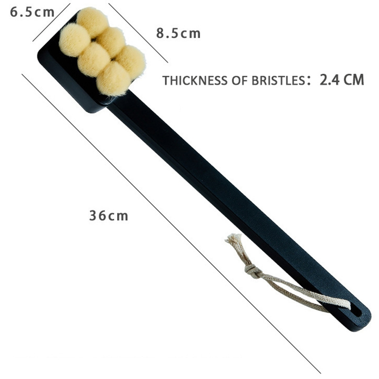 Bath Body Brush with Comfy Bristles Long Handle Gentle Exfoliation Improve Skin′ S Health and Beauty Wet or Dry Brushing