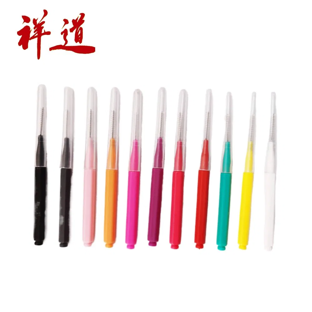 Clean Dead Corners Interdental Brush Lining Material 0.5mm Interdental Brush