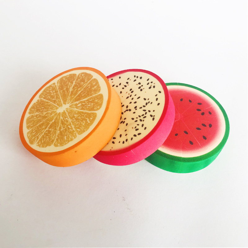 Watermelon Flat Powder Puff, Dual-Use for Dry and Wet Application, Cute Makeup Tool, Makeup Sponge