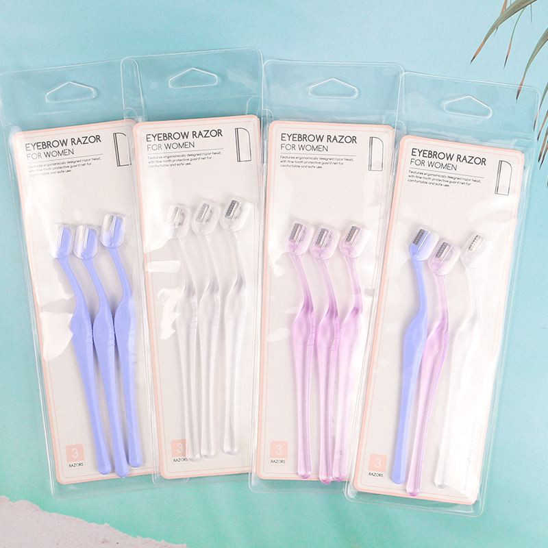 Premium Stainless Steel Eyebrow Shaping Tool for Precision Grooming