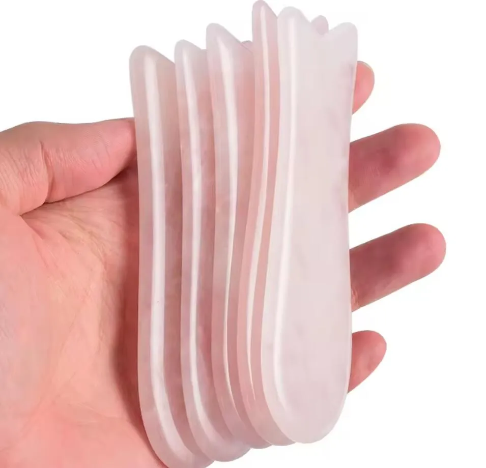 Natural Rose Quartz Gua Sha Tool