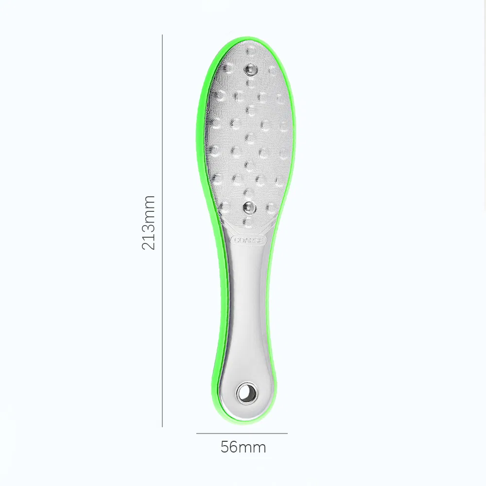 Stainless Steel Exfoliation Pedicure Dead Skin Foot File Double Side Feet Care Rasp Callus Remover