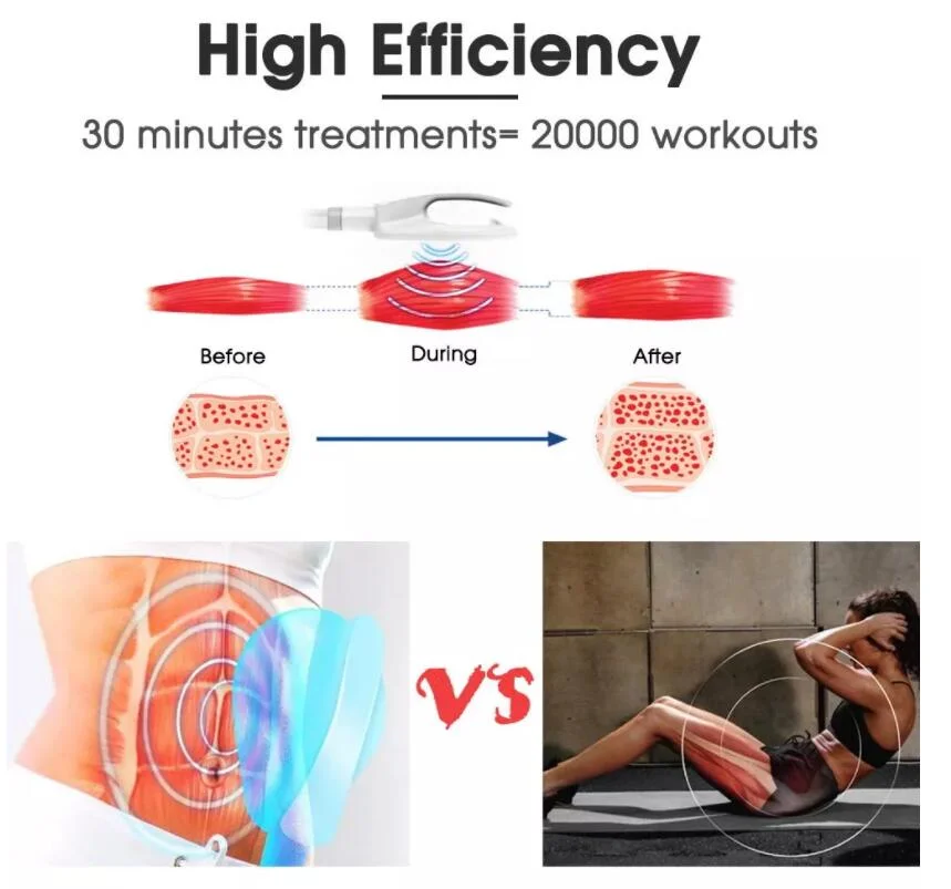 Muscle EMS Stimulator Electromagnetic Sculpt Portable Electric Slimming Machine Fat Burner Slimming EMS Body Sculpting Beauty Device