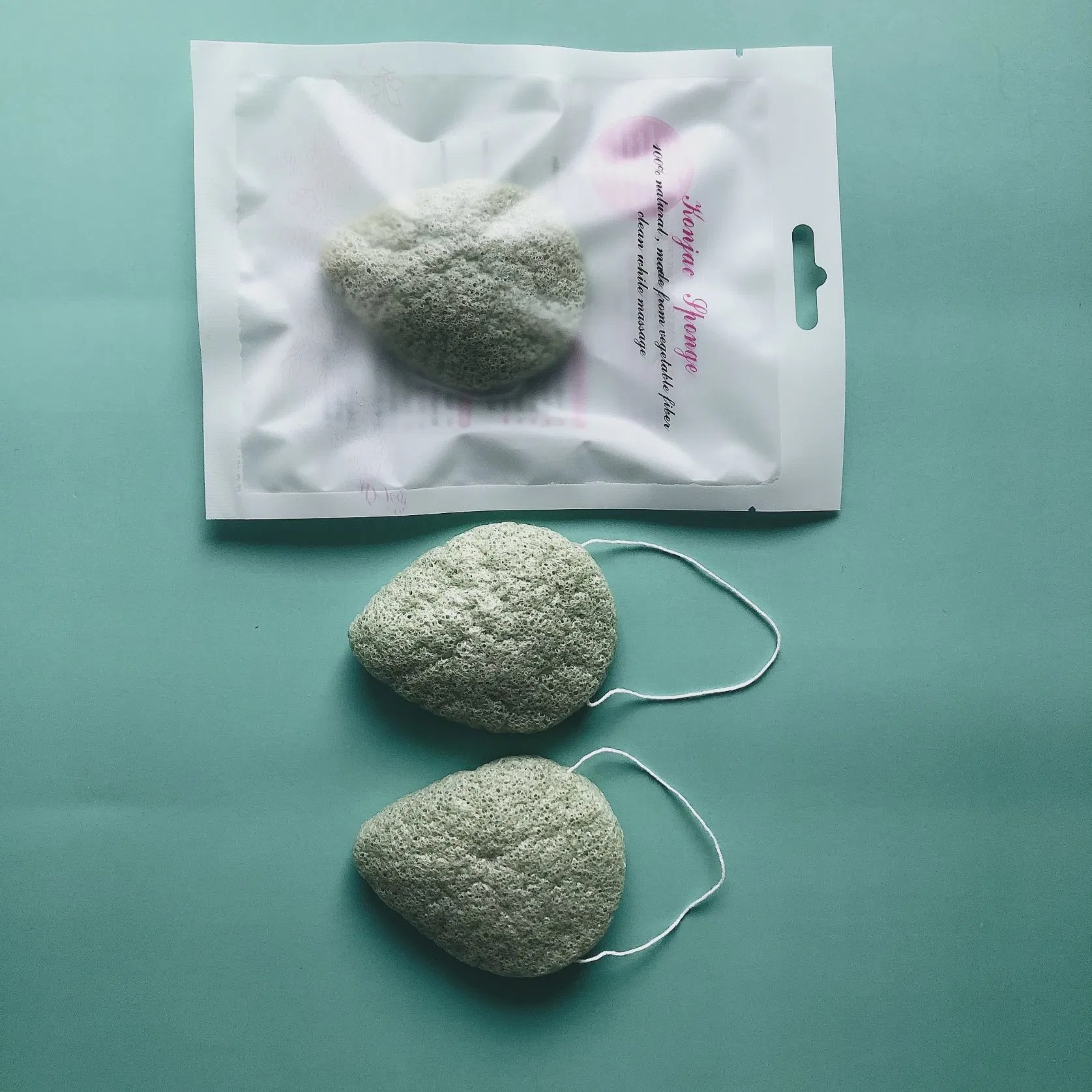 Premium Biodegradable Konjac Sponge Natural Sponge Face Exfoliation Cleaning Sponge