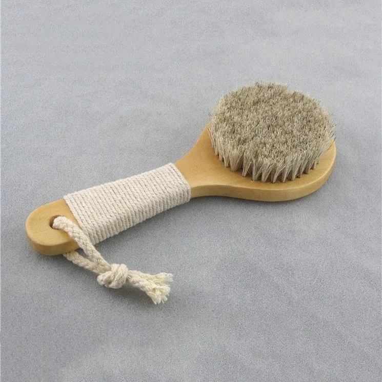 Wooden Body Brush Detail 4