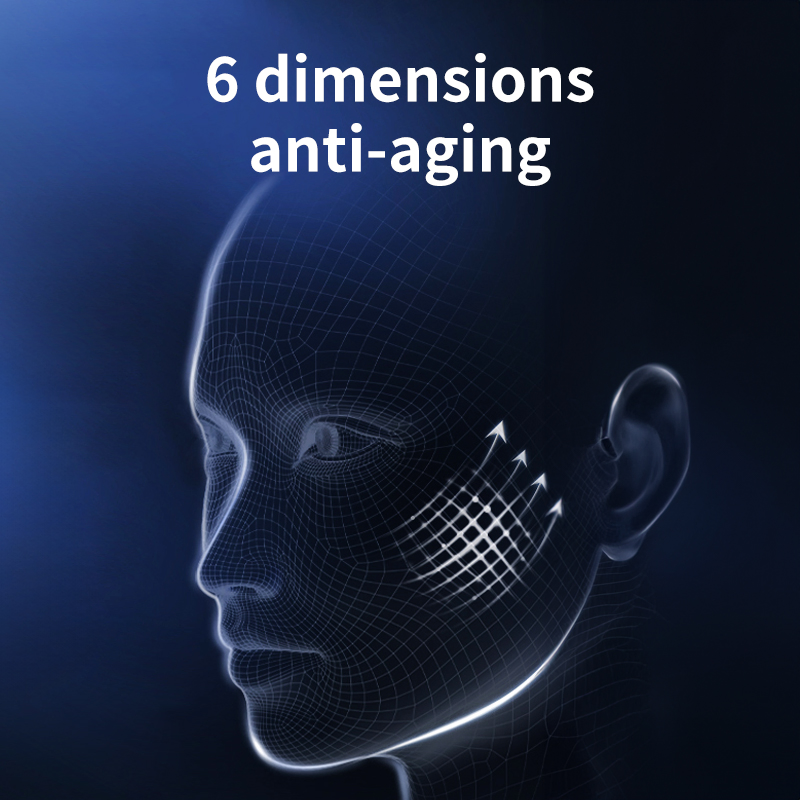 Multifunction RF EMS Microcurrent LED Red Light Therapy Beauty Device