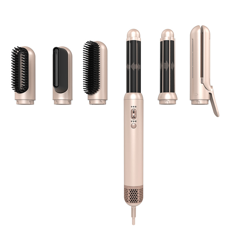 Professional Salon Quality BLDC Interchangeable Hair Styling Tool Kit 6 in 1 China Manufacturer