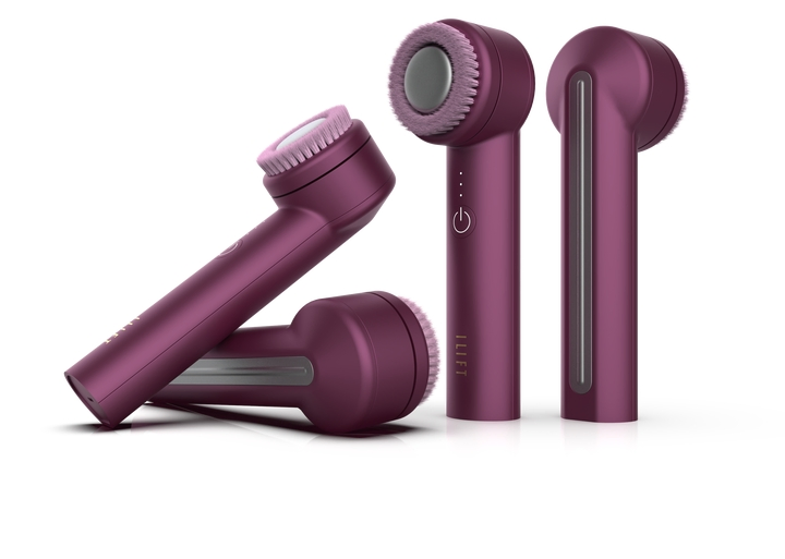 2 in 1 Ultrasonic Cleansing Cleansing Facial Exfoliation Microcurrent Exfoliator Brush