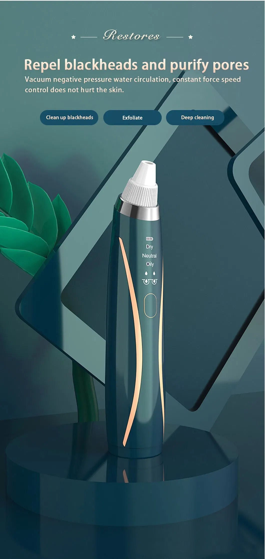 Blackhead Suction Pore Vacuum Tool