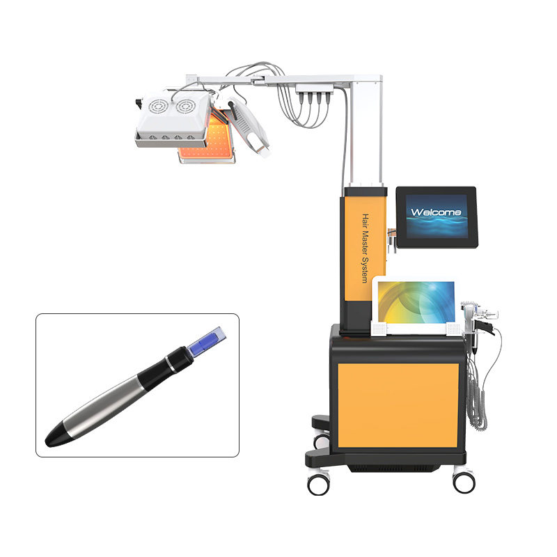 Hot Seller 6 in 1 Electric Hair Scalp Treatment Hair Scalp Massage Hair Regrowth Device for Beauty Salon SPA