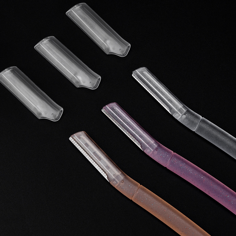 Premium Stainless Steel Eyebrow Trimmer for Precision Grooming