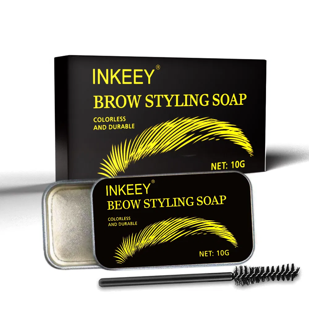 Wholesale Waterproof Strong Clear Brow Freeze Styling Gel Wax Private Label Eyebrow Stylling Soap