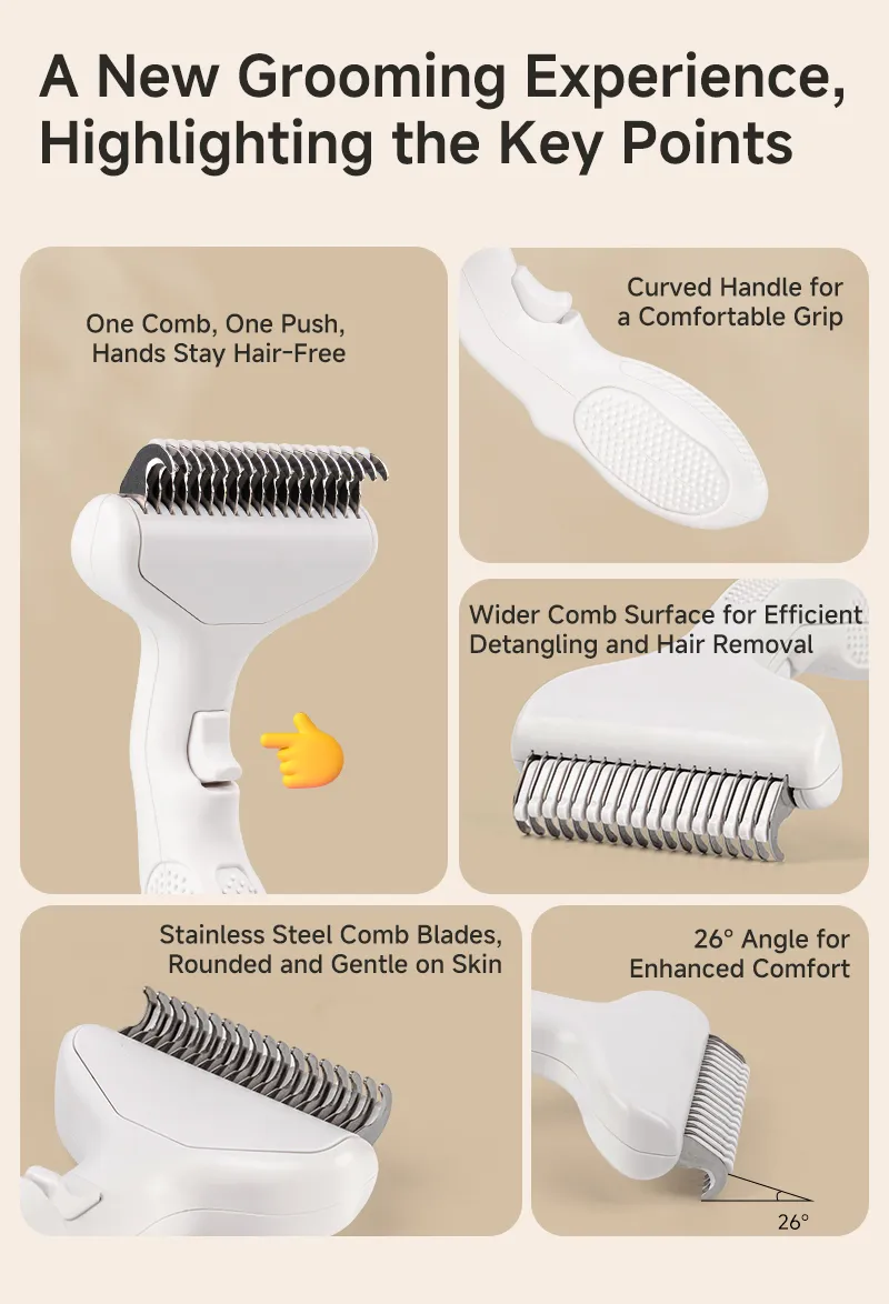 Grooming Tool Detail 6