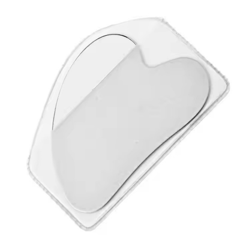 Ultra-Thin Blackhead Scraper Stainless Steel Heart-Shaped Facial Tool for Follicle Cleansing