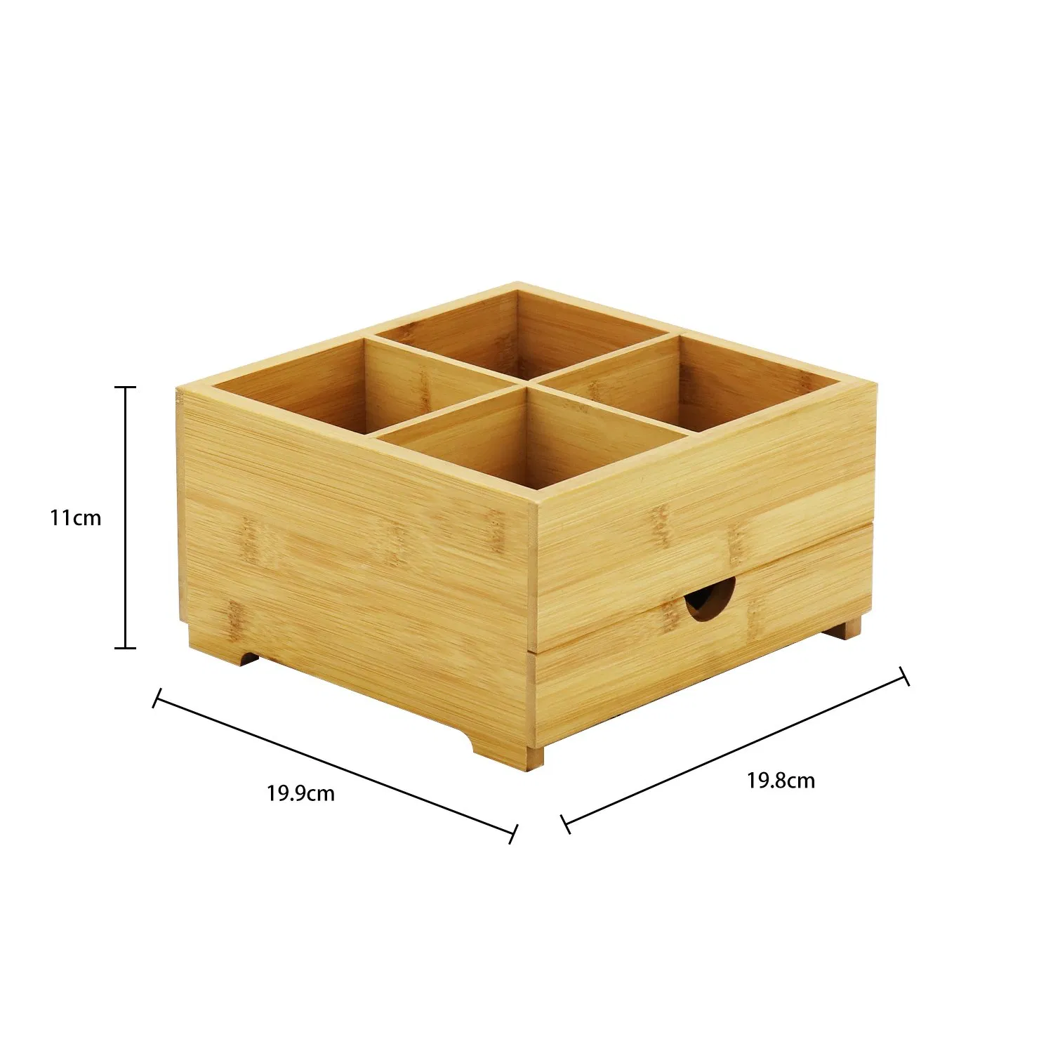 Multiple Storage Custom Size Practical Office Desktop Storage Wooden Drawer Storage