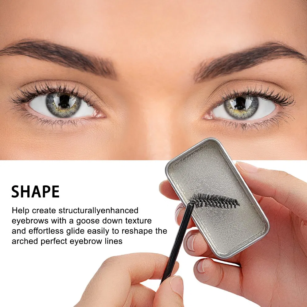 New Arrival Brow Gel No Logo Eyebrow Styling Gel Waterproof Clear Color Eyebrow Styling Soap
