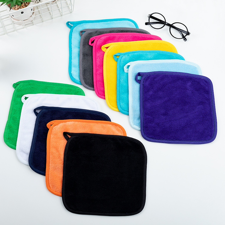 CE Eco Face Cloth Clean Ultra Soft Towel Makeup Remover White Synthetic Shammy Beauty Facial Cleansing Sponge Cloth