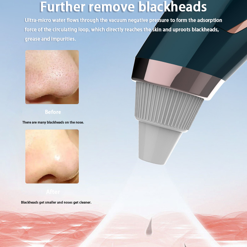 Electric Blackhead Remover Vacuum Pore Cleansing Tool Face Nose Acne