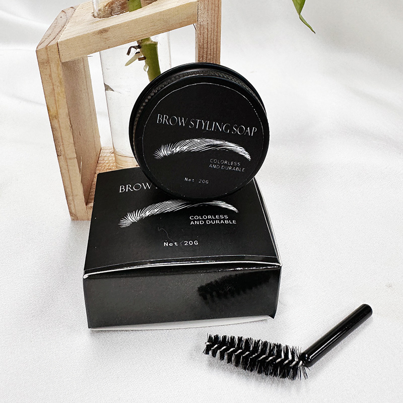 Wholesale OEM Private Label Nature Eyebrow Styling Gel Transparent Long Lasting Waterproof Eyebrow Shaping Soap