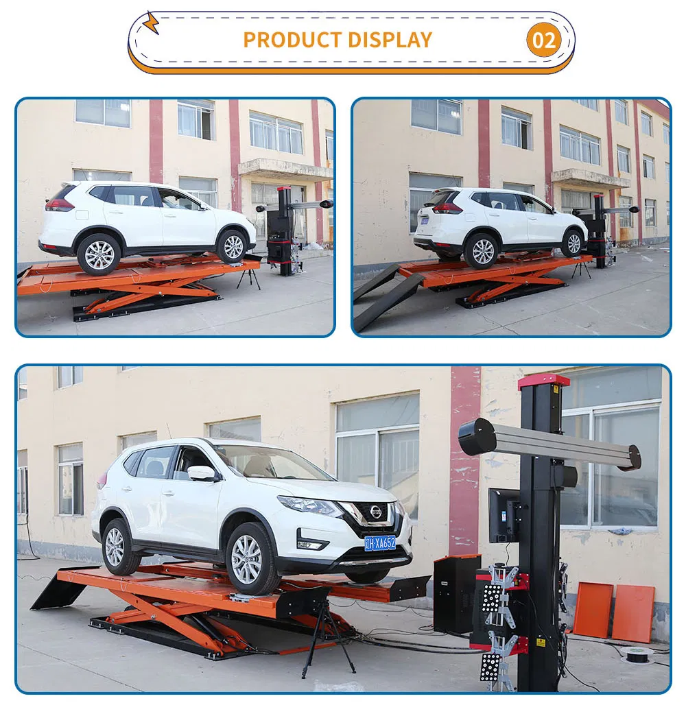 Tire Changer Combo Car Garage Equipment 3D Car Wheel Alignment One Station Auto Service Machine and Tools